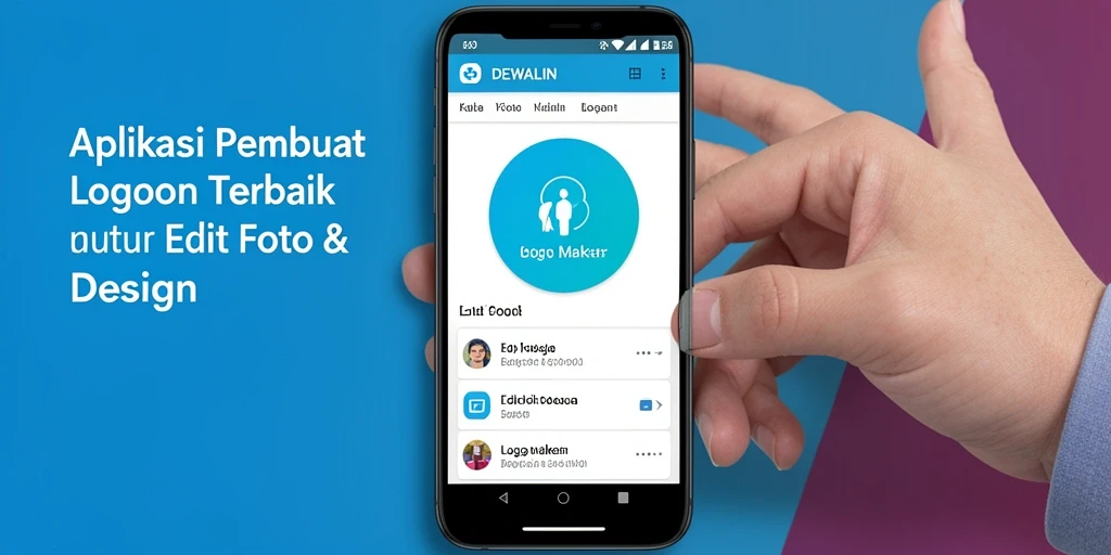 Screenshot DEWALIN menampilkan antarmuka aplikasinya yang mudah digunakan.