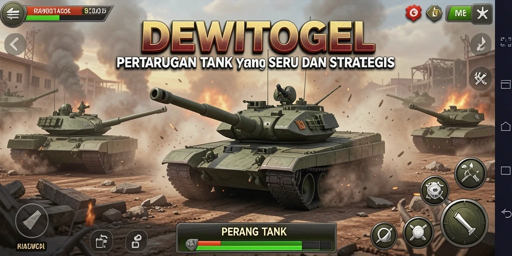 Tampilan antarmuka DEWITOGEL yang menarik dan fungsional.