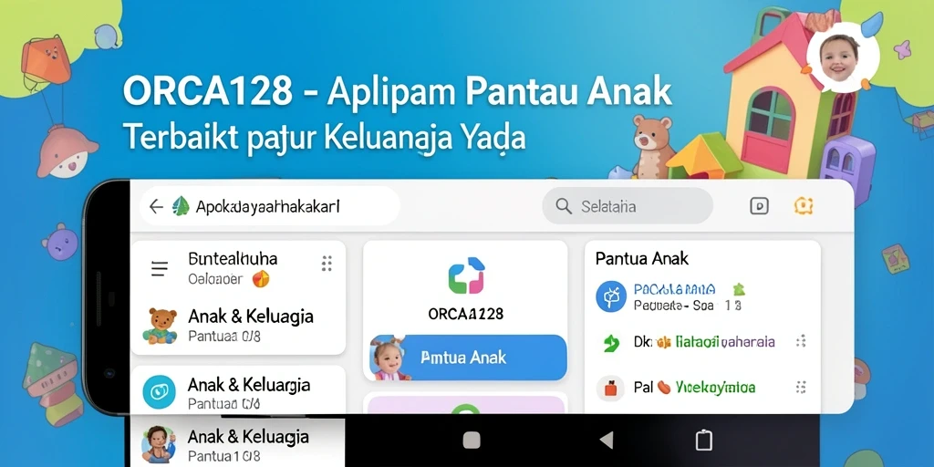 Tampilan antarmuka ORCA128 yang sederhana dan informatif.